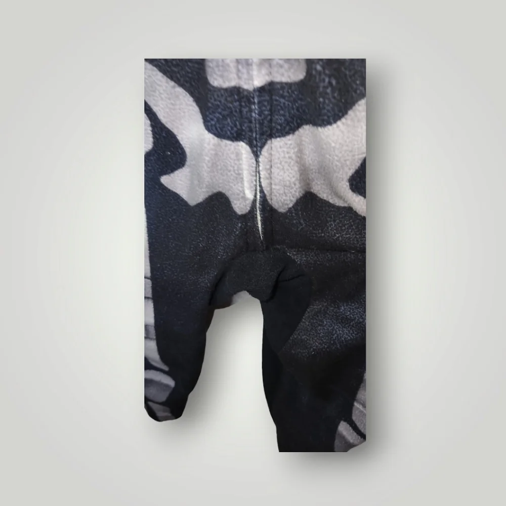 Fortnite Skull Trooper Union Suit Boys 8 Pajamas Black white